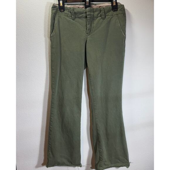 Lucky Brand Pants - Vtg Y2K Lucky Brand Rochelle Trouser Dungarees Women’s Size 6 Olive Green Pants